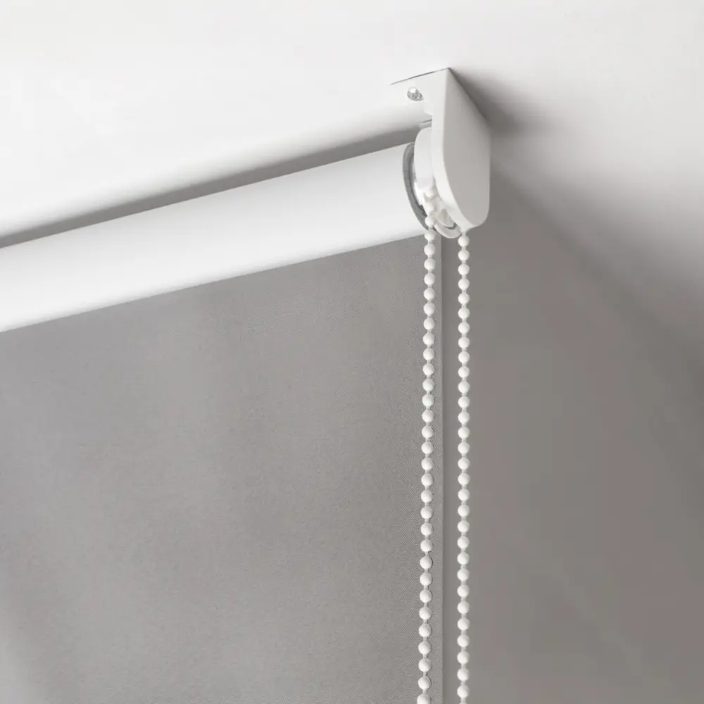 Штора рулонная блэкаут Inspire Santos 140x175 см серая Granit 3 STLM-2020542 - Вид №3