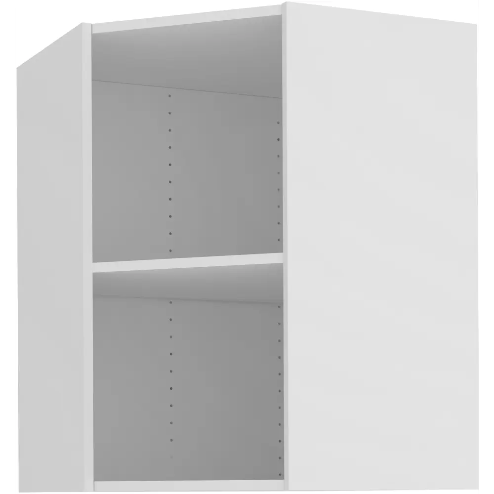Каркас навесной угловой Delinia ID 60x76.8x35 см, ЛДСП, цвет белый 82140017 STLM-2027266 