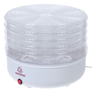 Электросушилка «Мастерица» для овощей и фруктов, 125 Вт, 19 л, 5 поддонов