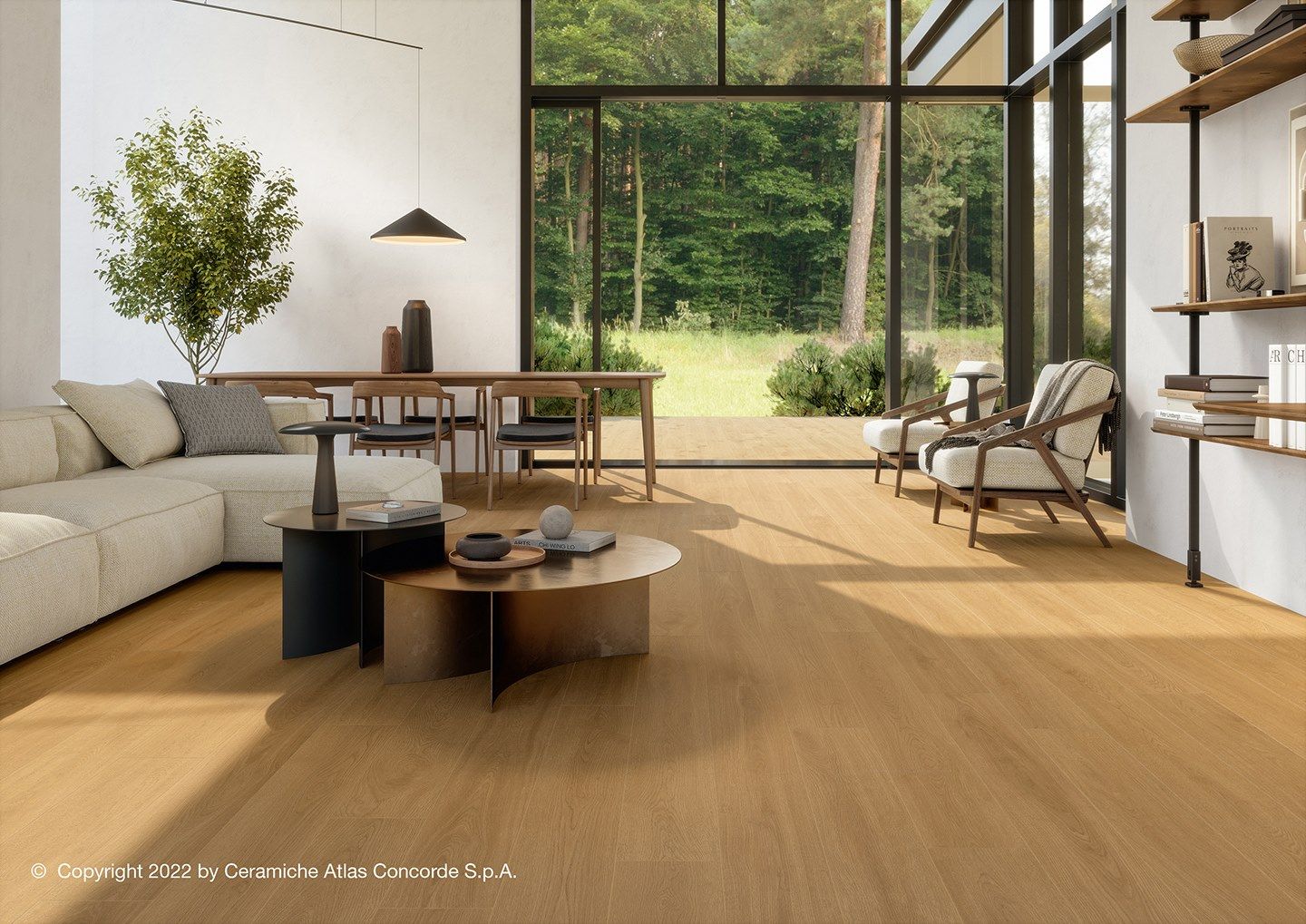 Напольное покрытие из керамогранита под дерево Atlas Concorde Entice ARCH-00100296 - Вид №10