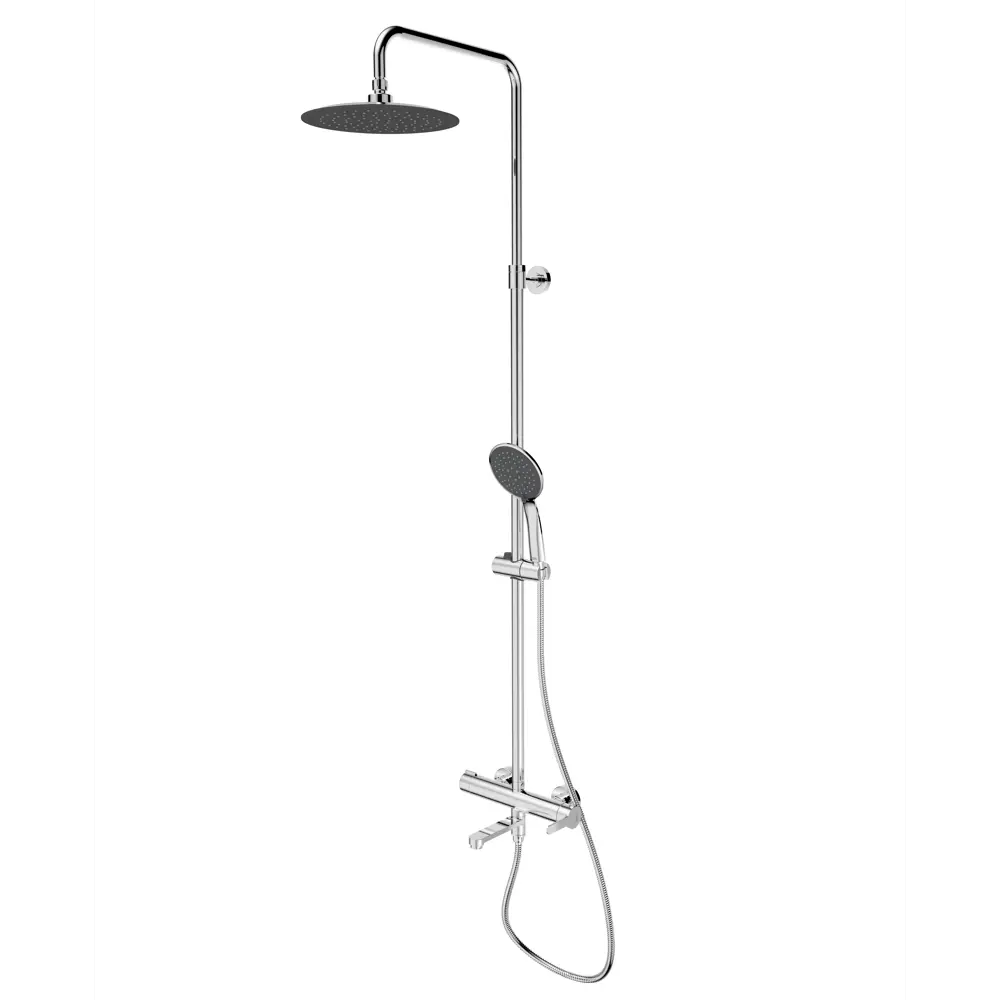 Душевая система KONSENSA Нарни SA3393 со смесителем 3 режима цвет хром STLM-2109305