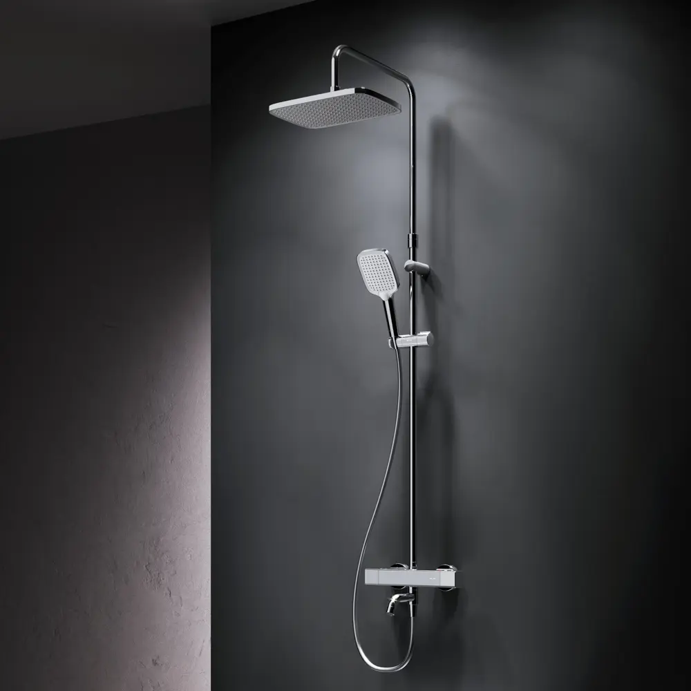 Душевая система AM.PM Flash с термостатом и 3 режимами подачи воды 89346523 STLM-0988796 - Вид №8