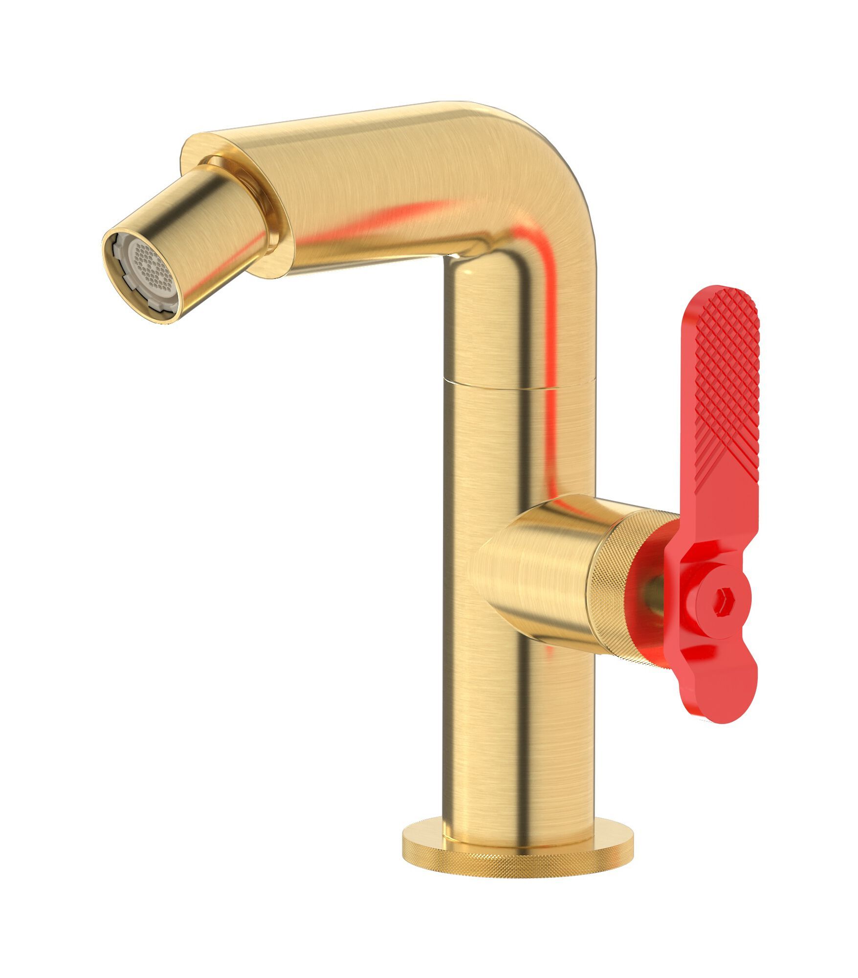 Однорычажный смеситель для биде с регулируемым горлышком IB Bold ARCH-00045721 - Вид №14