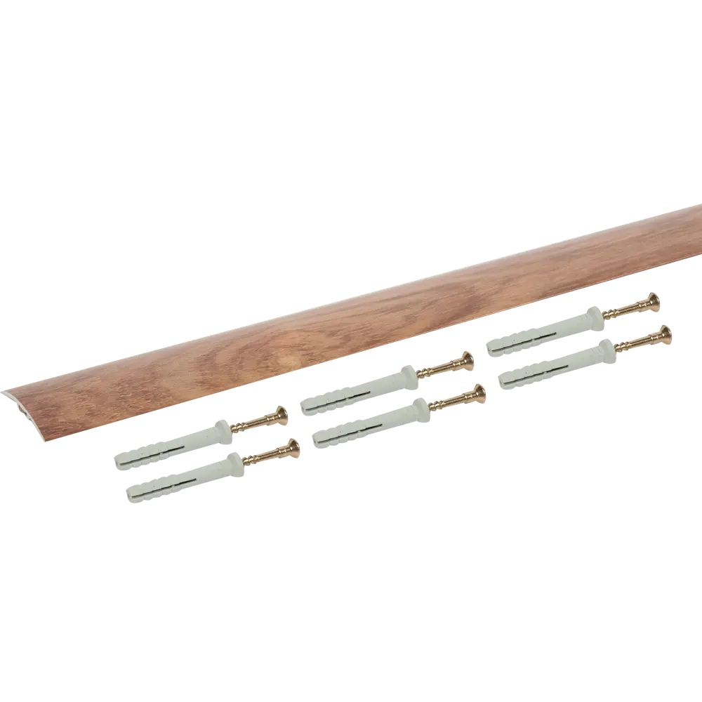 Скрытый разноуровневый порог Artens орех 1.8 м для бесшовных переходов 17855224 STLM-0890587 - Вид №3