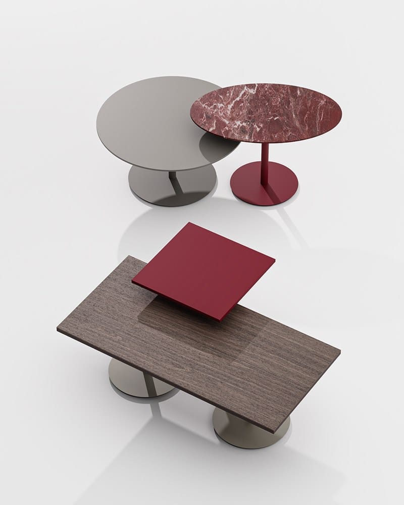 Деревянный прямоугольный журнальный столик для контракта PROF ARCH-00070937 - Вид №3