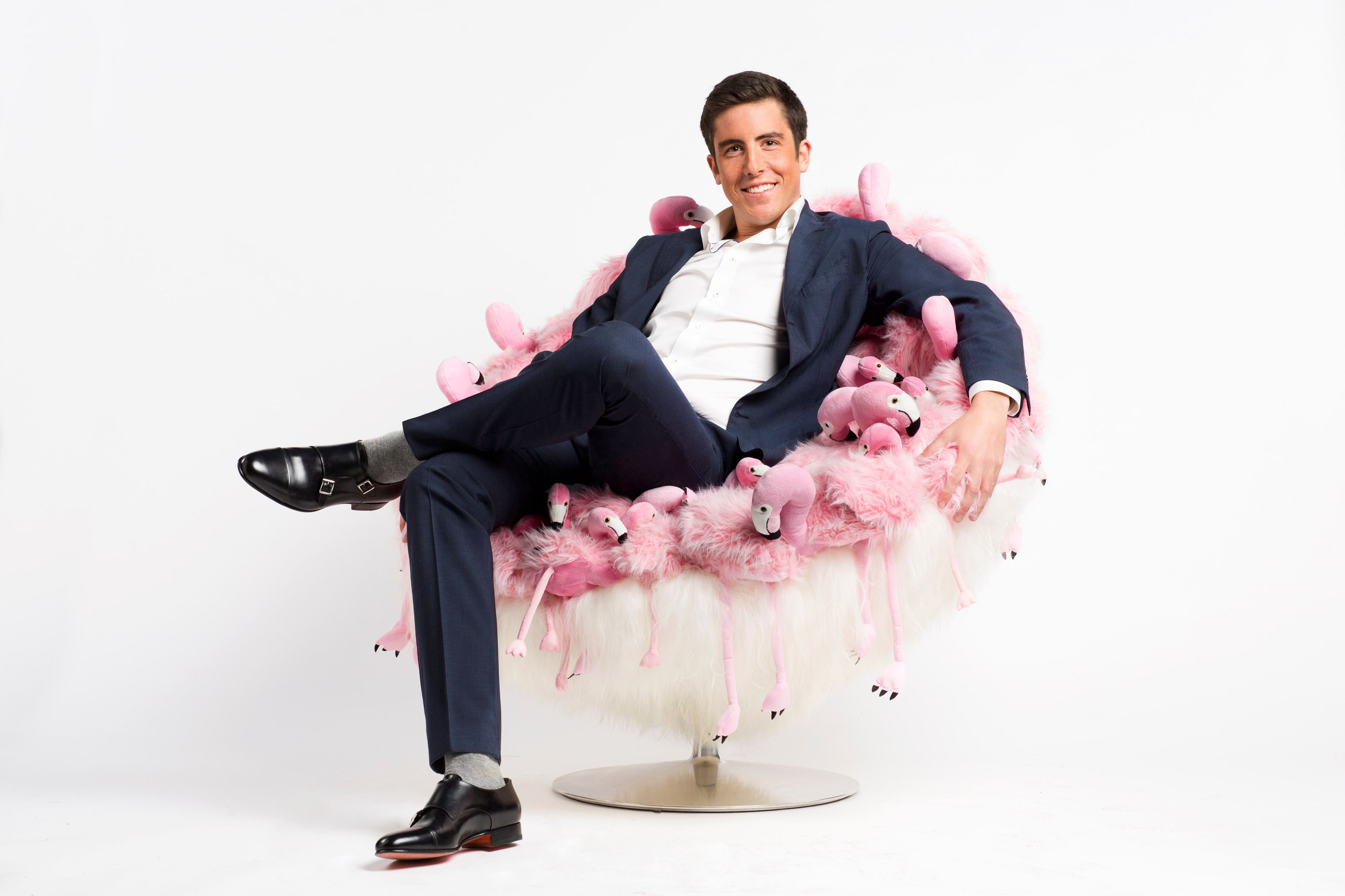 Полиэфирное кресло APCOLLECTION фламинго ARCH-00113686 - Вид №2