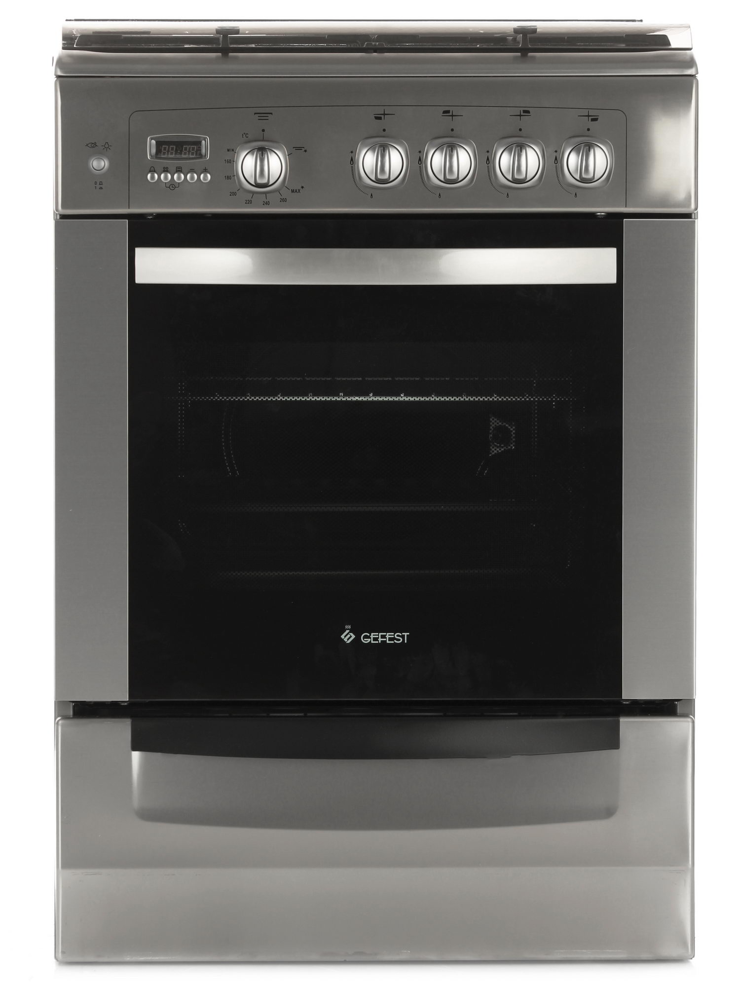 1089344 Газовая плита Gefest 6100-04 0004 серебристый STDN-0096926