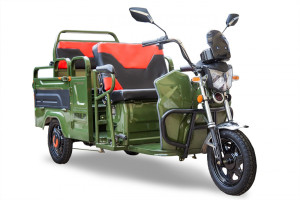 15920574 Трицикл Вояж-П 1200 Трансформер 60V900W, зеленый 021344-1963 Rutrike