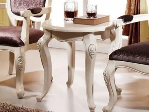 Arrediorg.it® Круглый деревянный журнальный столик Bella 937 tea table