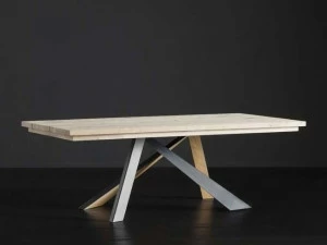 AltaCorte Прямоугольный деревянный обеденный стол Ecolab 2 Lb-ta850162.l
