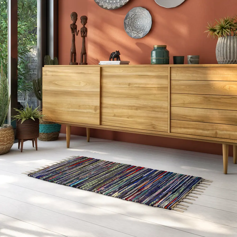 Коврик декоративный хлопок Inspire Neis 40x70 см цвет мультиколор STLM-2086308 - Вид №4