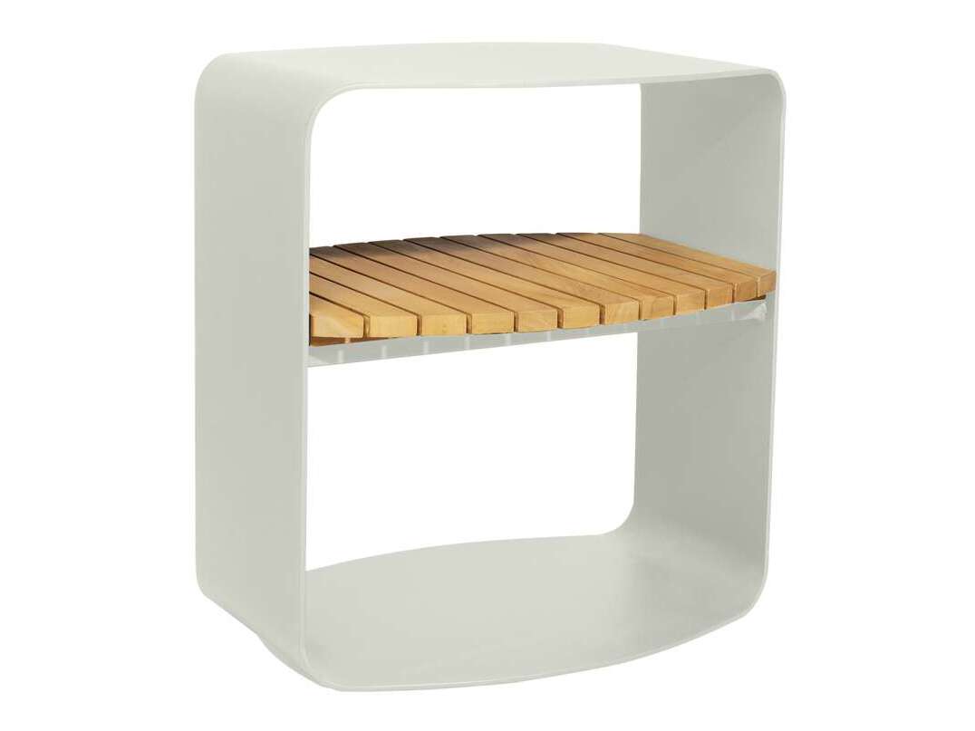 Высокий садовый столик из алюминия и ТИКа с журнальной стойкой Mindo Mindo 109 ARCH-00104018 - Вид №8