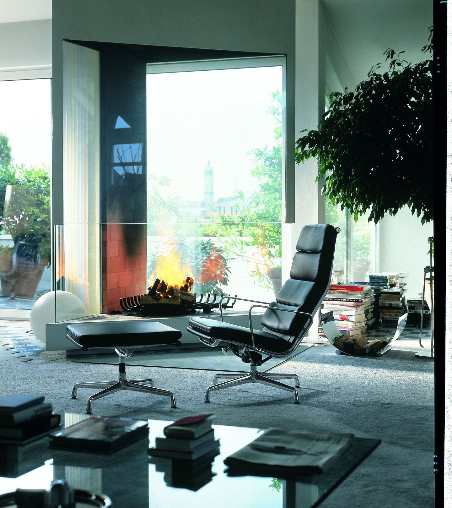 Кожаная спицевая подставка для ног VITRA Eames Soft Pad Group ARCH-00089849 - Вид №1