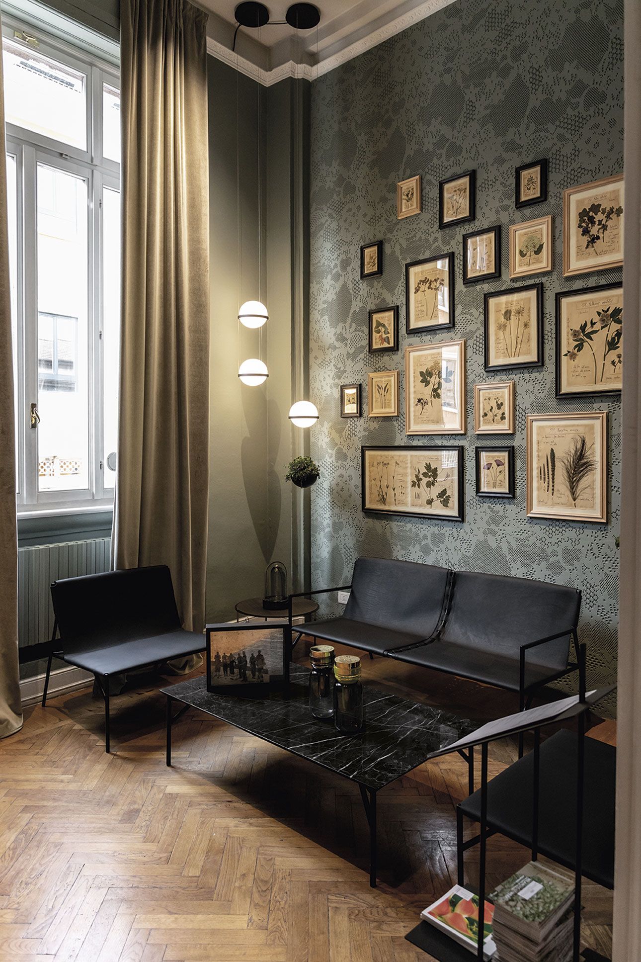 2-местный кожаный диван Casamania & Horm Tout le Jour ARCH-00104201 - Вид №1