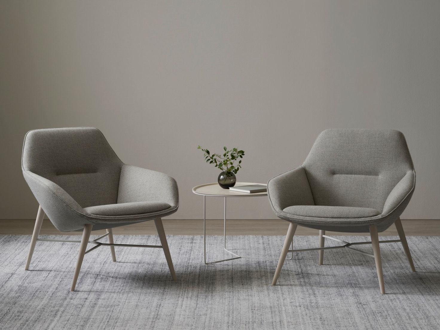 Тканевое кресло с подлокотниками Brunner ray soft ARCH-00050783 - Вид №1