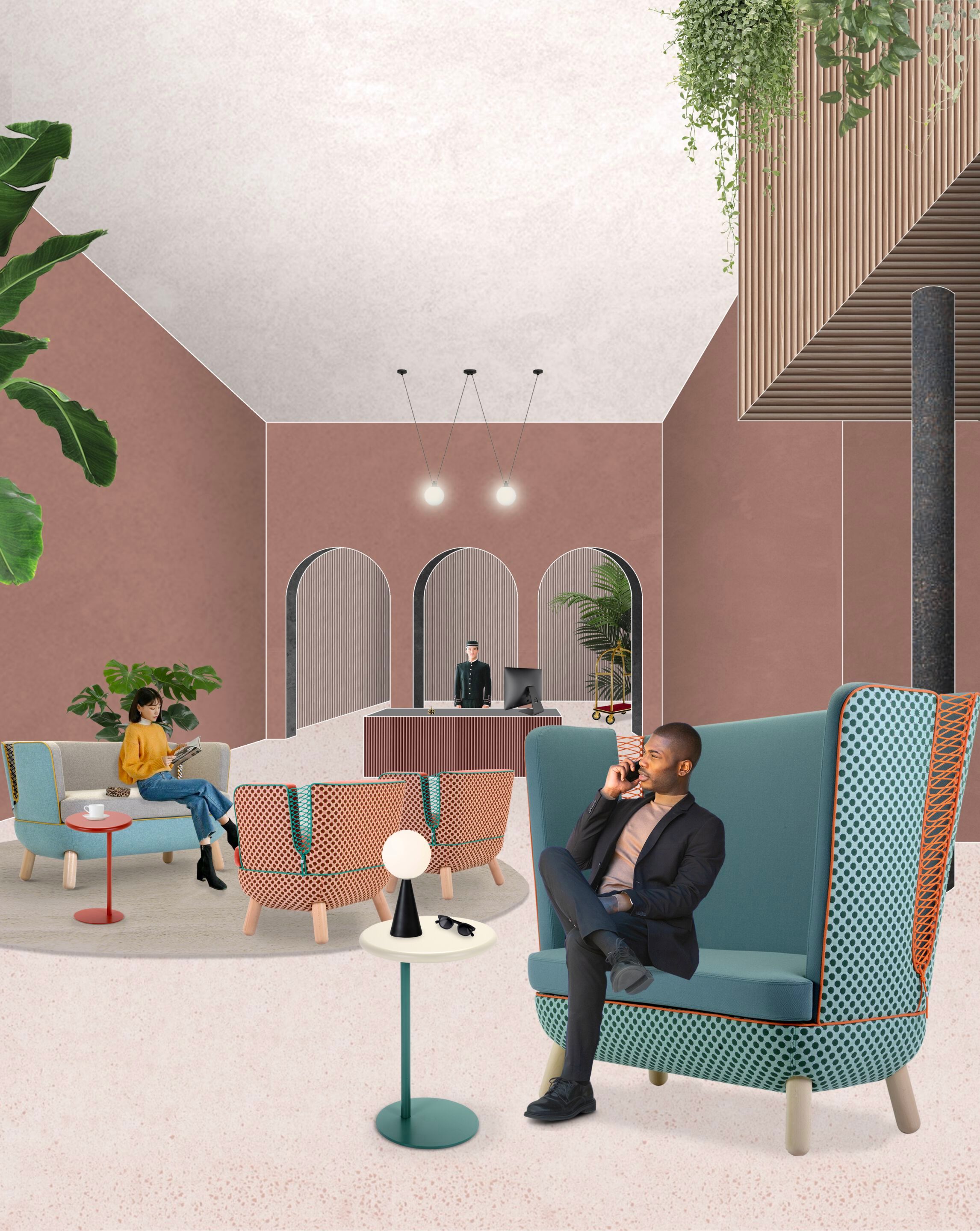 Кресло с высокой спинкой Adrenalina Sly ARCH-00105187 - Вид №1