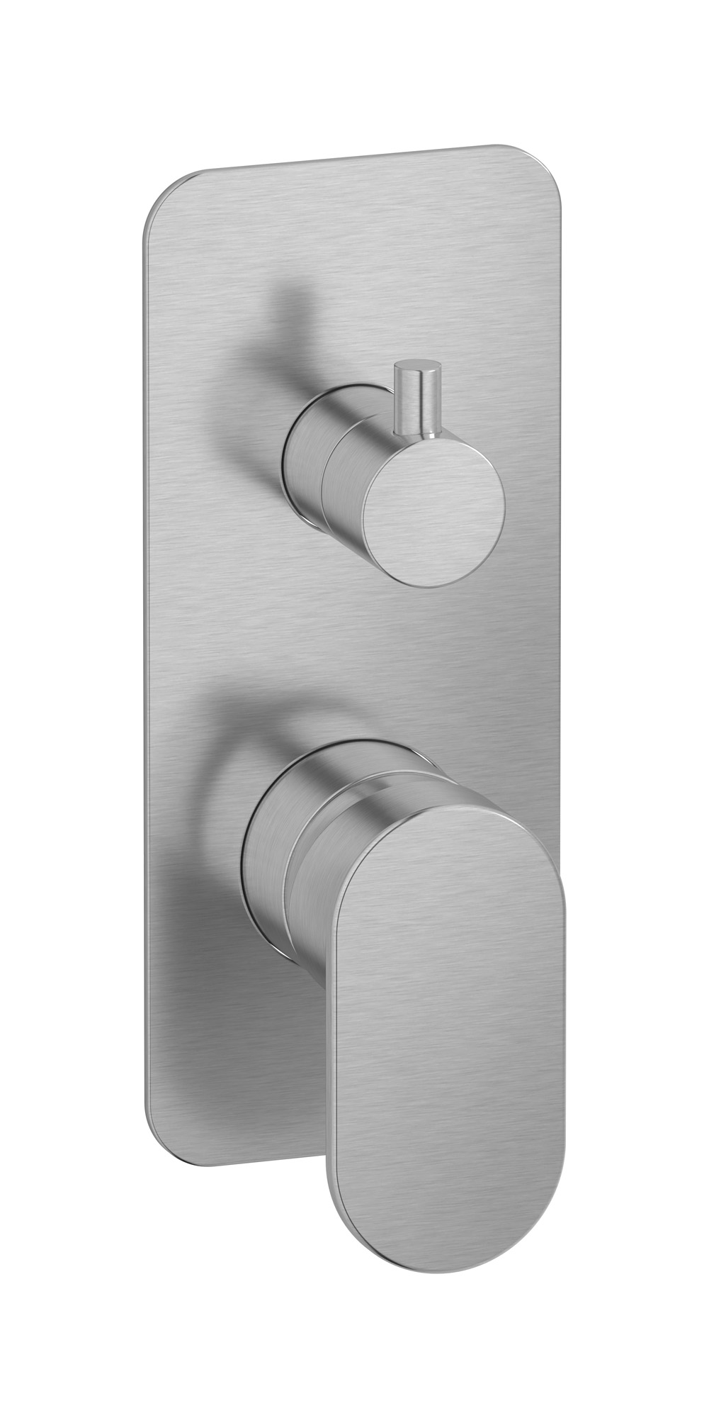 Встроенный смеситель для душа с двухходовым дивертером WE ARE IB sb300cc Brushed Nickel Superbox 