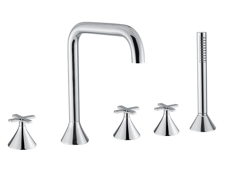 Хромированный латунный смеситель для ванны Bugnatese Orion ARCH-00080586