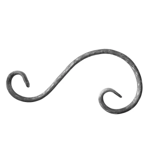 Элемент кованый завиток Лоза S-образный 275x125 мм 81964760 STLM-2078620