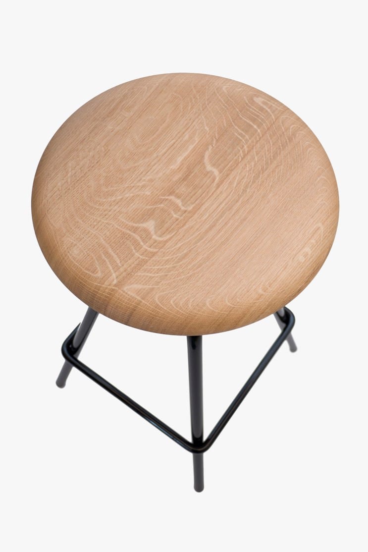 Высокий стул из стали и дерева Atelier Haußmann HERRENBERGER ARCH-00104899 - Вид №4