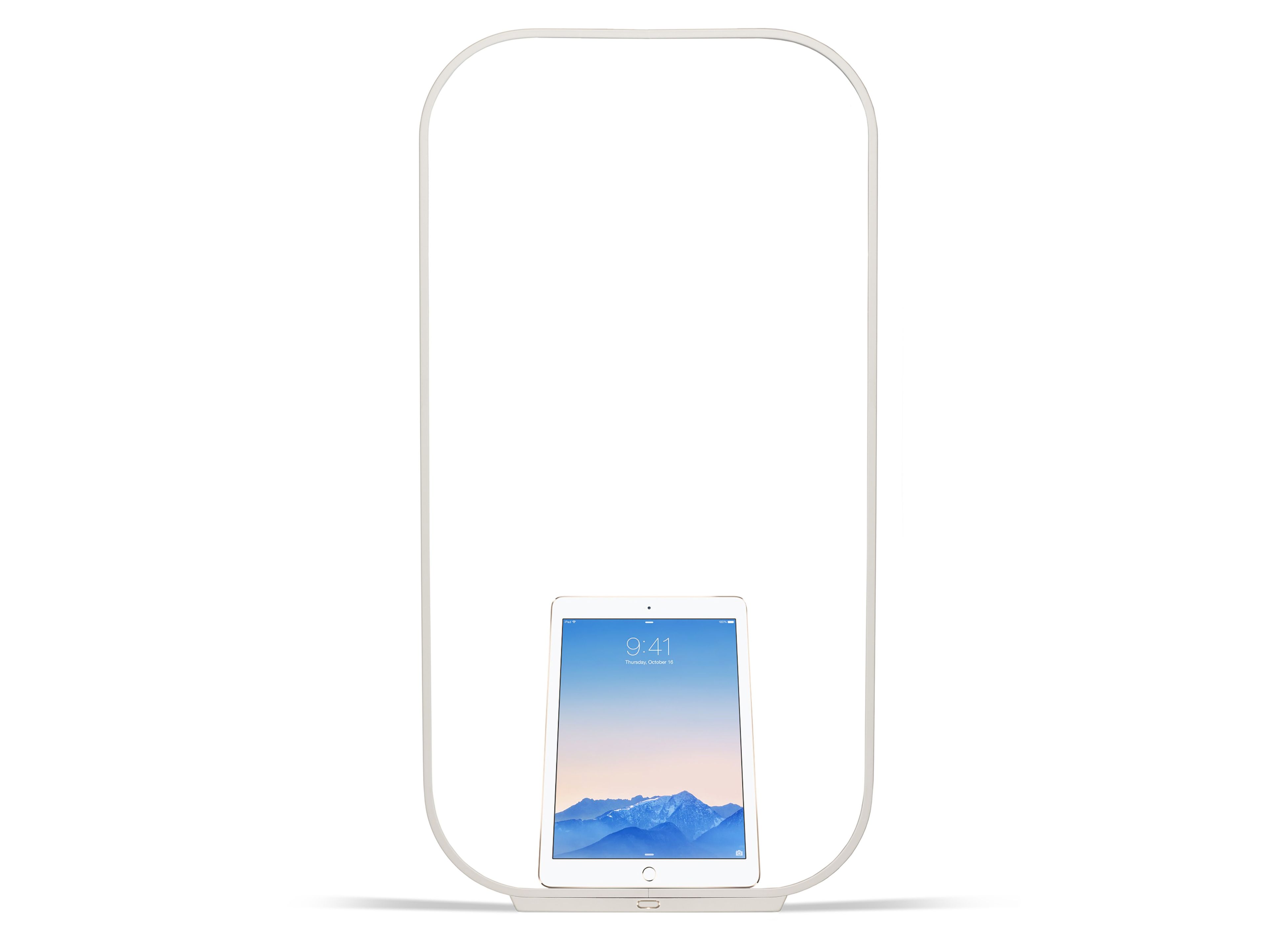 Алюминиевая и деревянная светодиодная настольная лампа с USB-зарядкой Pablo Designs Contour ARCH-00088024 - Вид №9