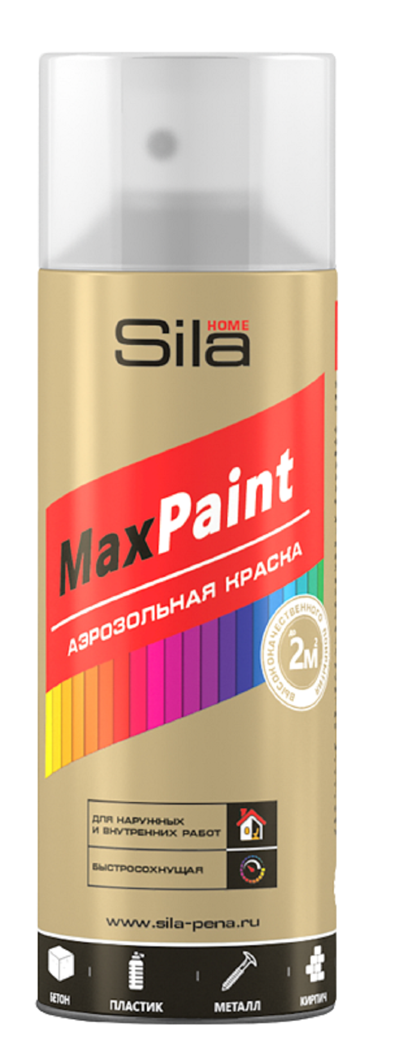 90385217 Аэрозоль для поверхностей SILP008 цвет бесцветный 520 мл STLM-0208924 SILA