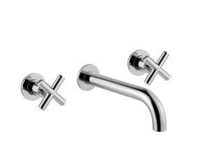 Смеситель для раковины из хромированной латуни