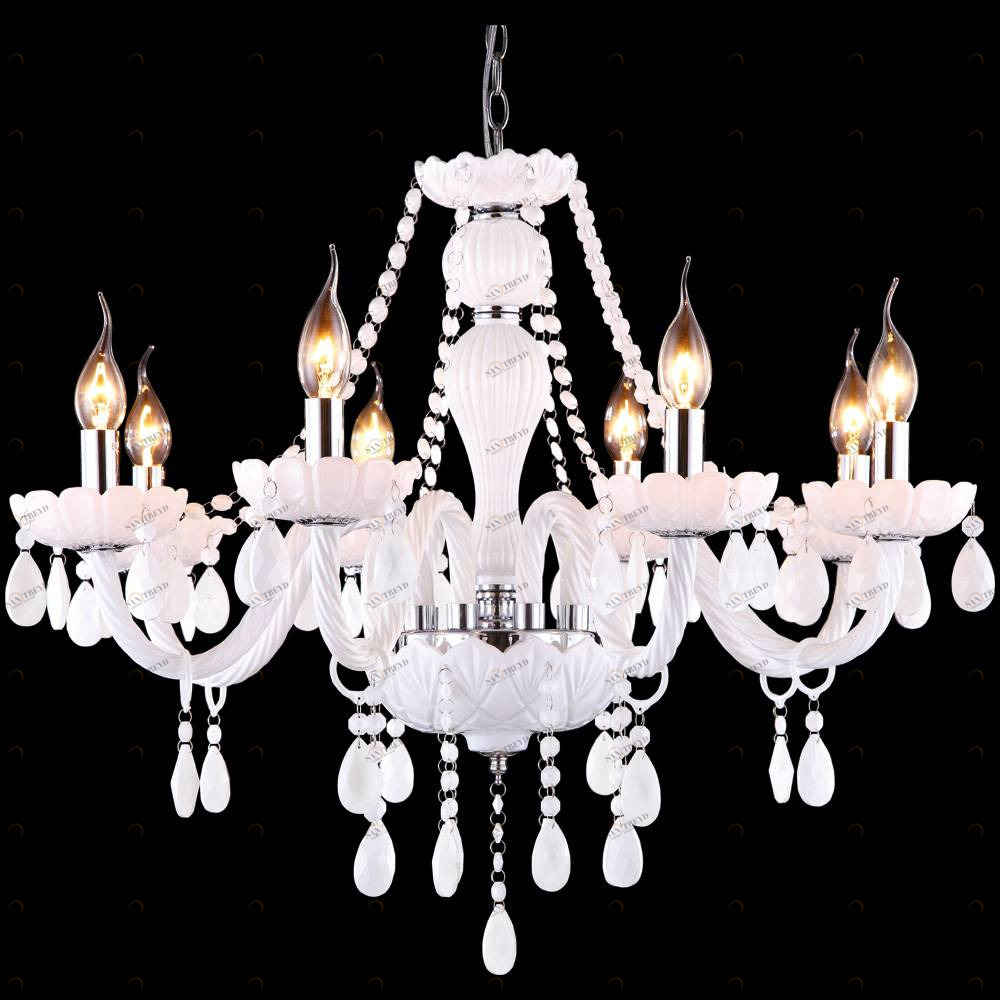 Подвесная люстра Arte Lamp Teatro A3964LM-8WH ARTE LAMP ДИЗАЙНЕРСКИЕ, TEATRO 056368 Белый 