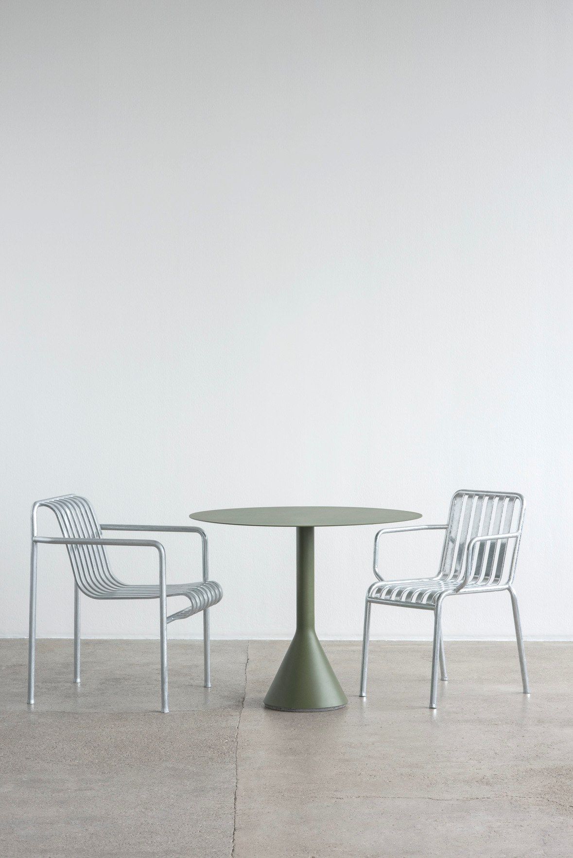 Стальной садовый стул с подлокотниками Hay Палисад ARCH-00052646 - Вид №11