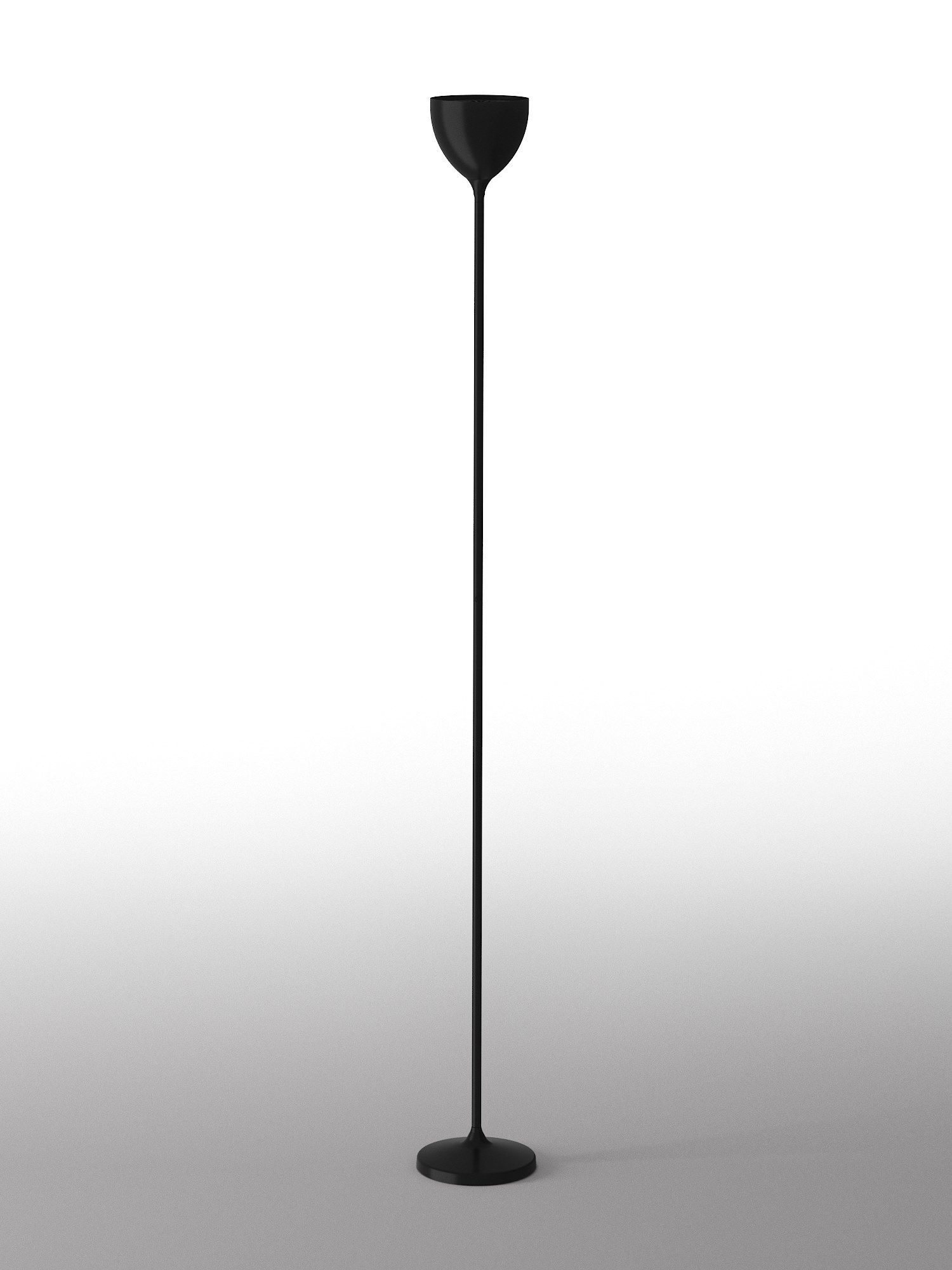 Стальная светодиодная напольная лампа Rotaliana ARCH-00025333 - Вид №8