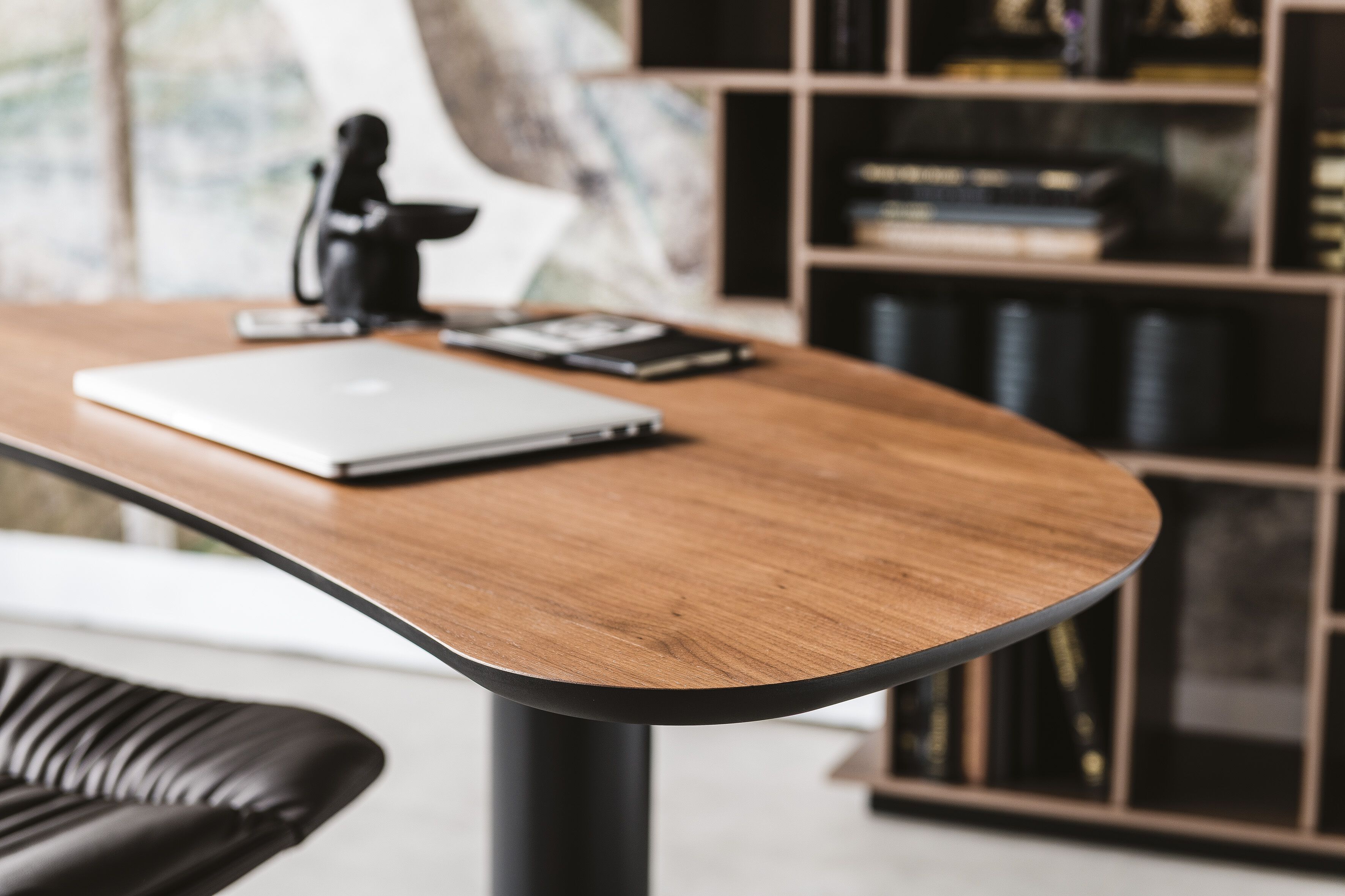 Стол из стали и дерева Cattelan italia MALIBÙ ARCH-00123797 - Вид №1