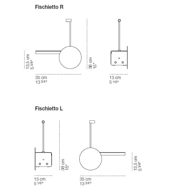 Настенный светильник Cini&Nils свисток ARCH-00131580 - Вид №4