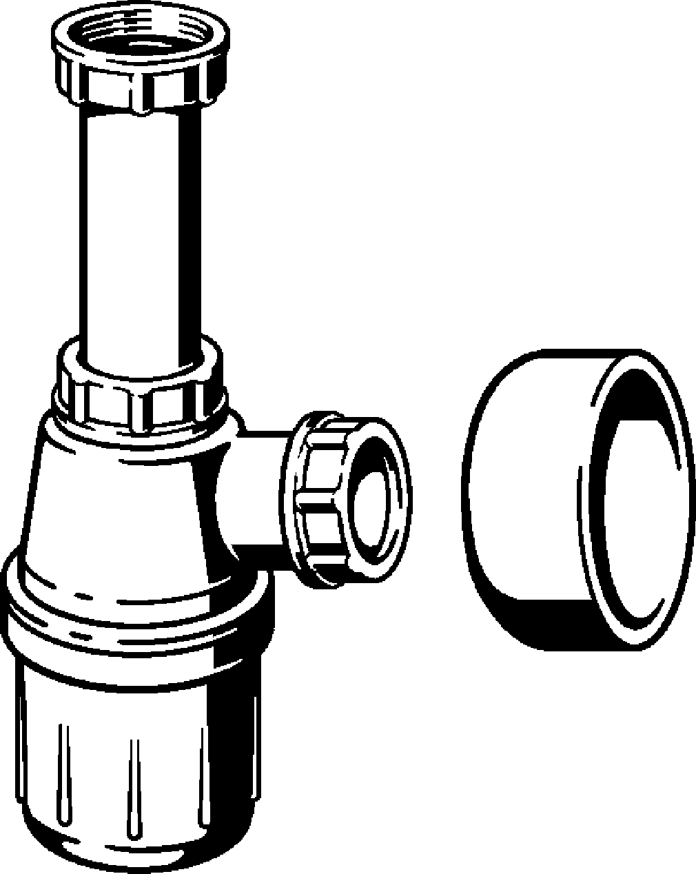 Viega Бутылочный сифон 5725 (130558) 130 558 - Вид №1