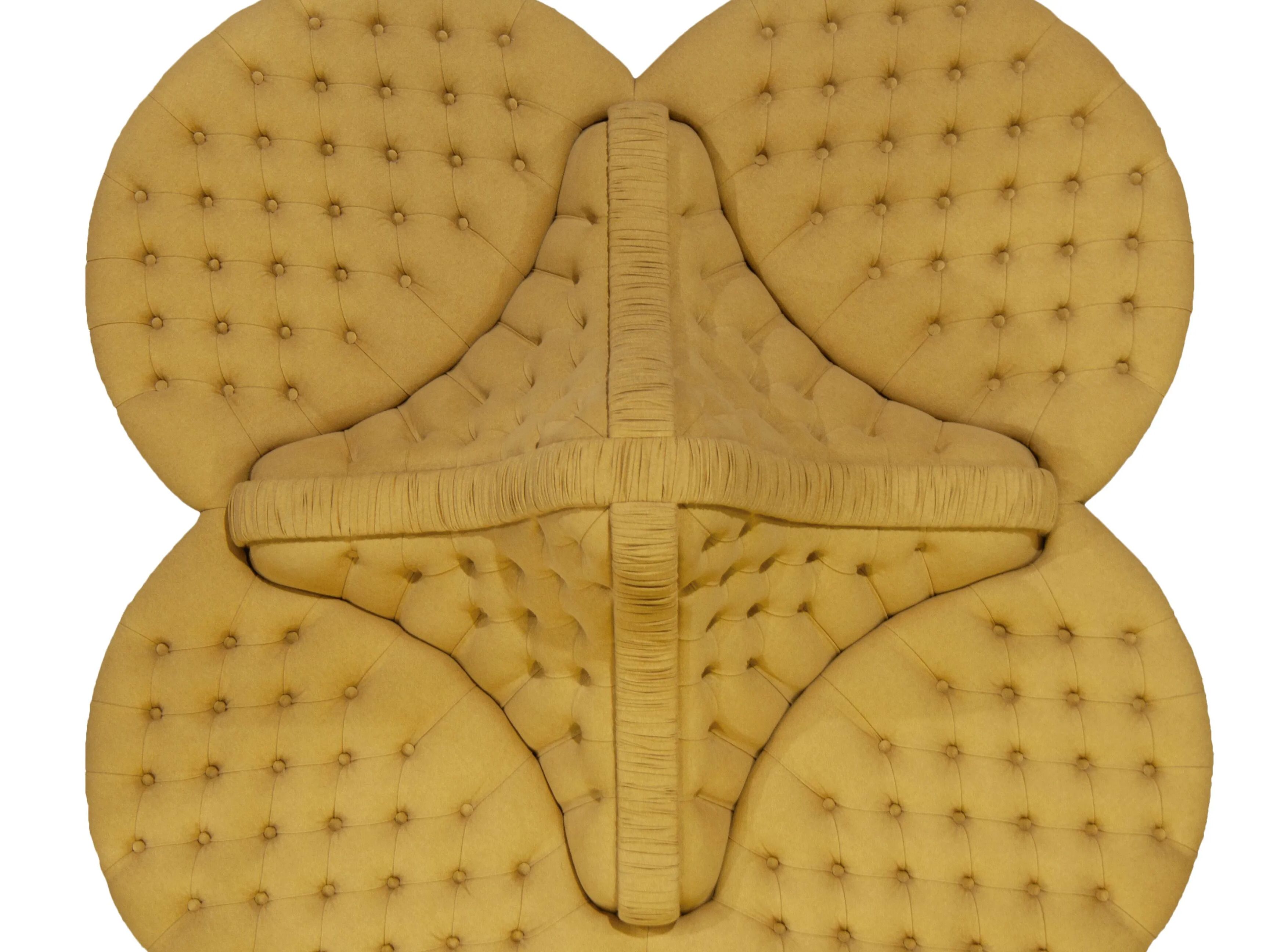 Капитонный диван с подголовником на 4 места CREARTE COLLECTIONS LAB VICTORIAN CONVERSATIONS ARCH-00134188 - Вид №5