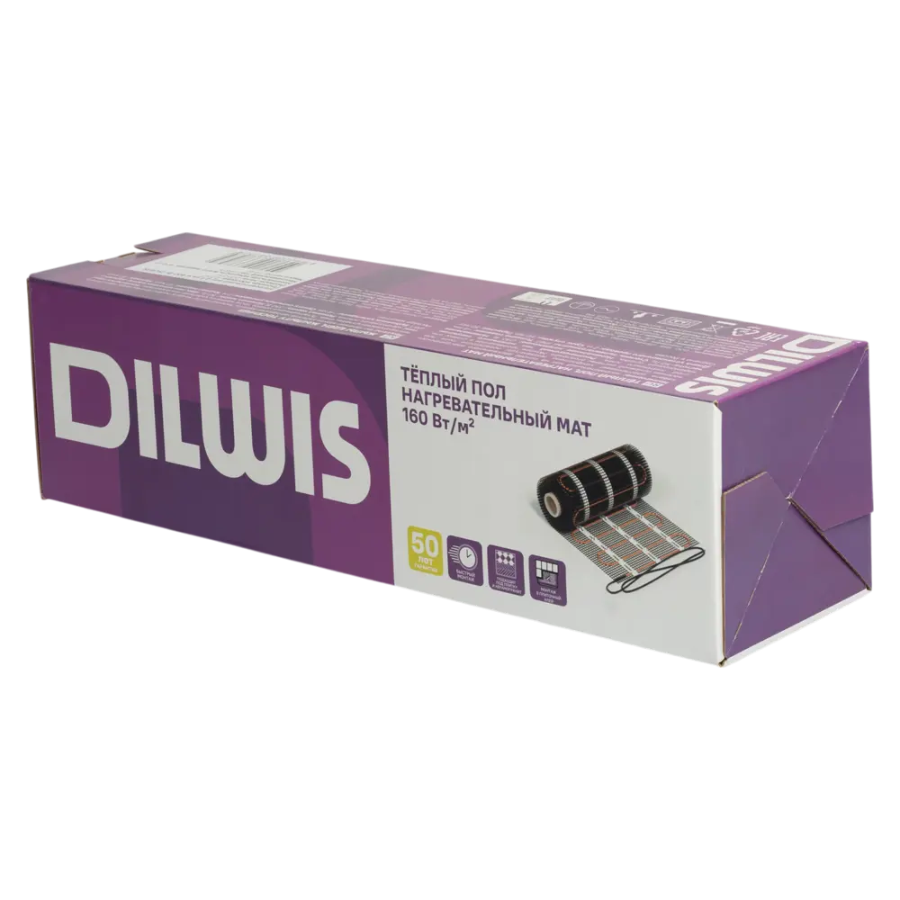 Нагревательный мат для теплого пола DILWIS 4 м2 640 Вт STLM-2119247 - Вид №2