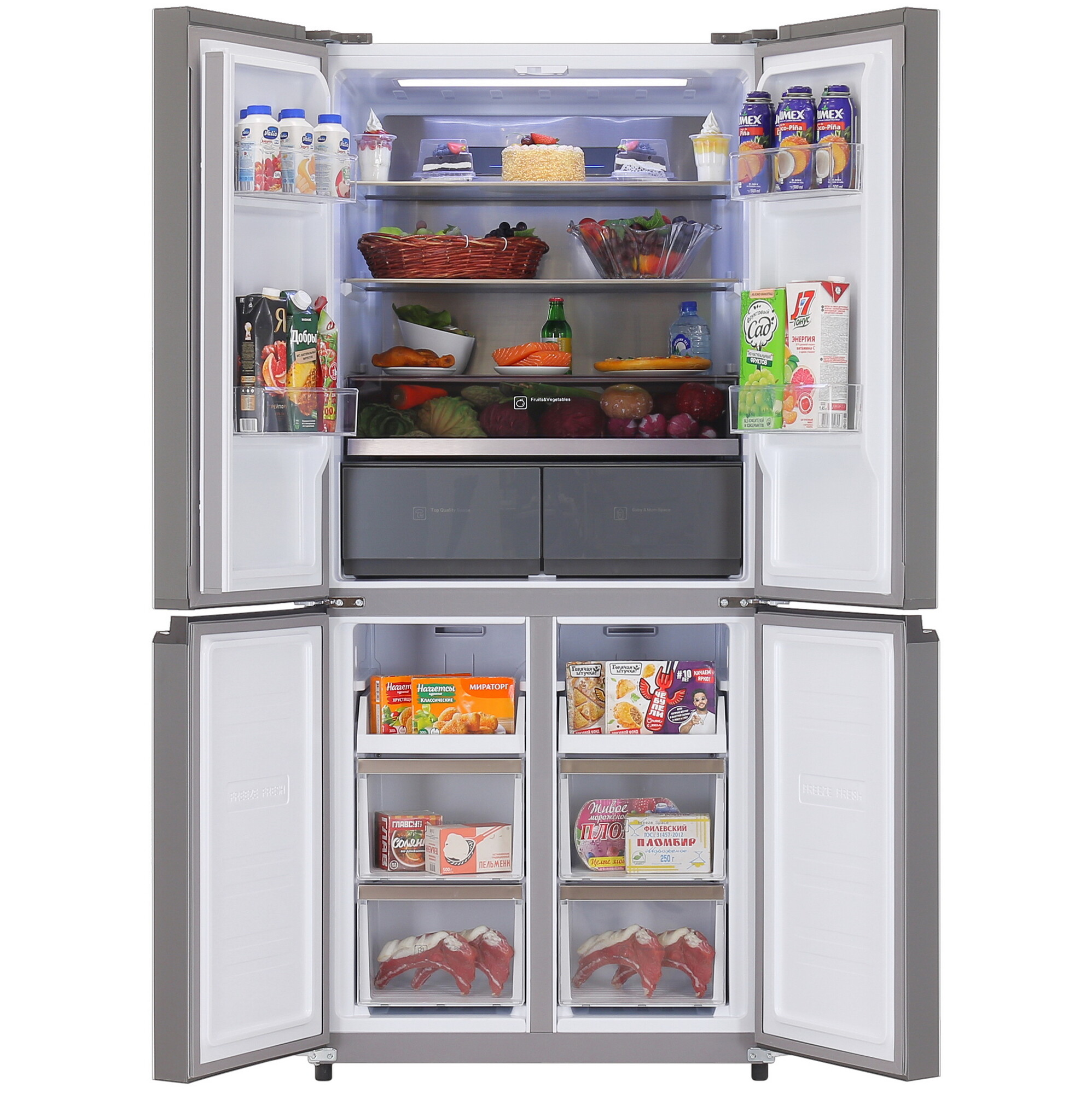 5414340 Холодильник многодверный   DEXP MCr4-51AKA белый STDN-0018750 - Вид №5