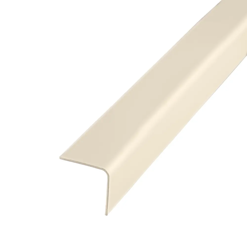 Угол ПВХ наружный 1000x20x20 мм бежевый матовый 89431857 STLM-2203987 POLIPLAST  - Вид №1