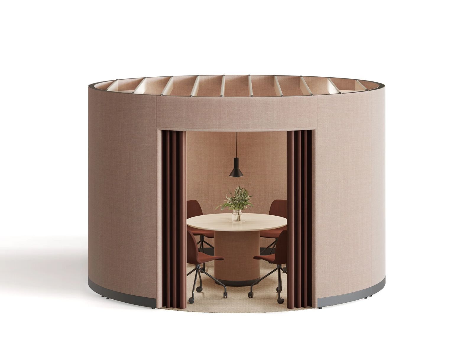 Акустическая офисная кабина со встроенным освещением Glimakra of Sweden Build Up ARCH-00097146 - Вид №4