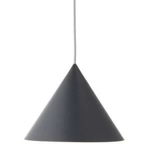 1493276001 Лампа подвесная benjamin, 22хD30 см, серая матовая, серый шнур Frandsen