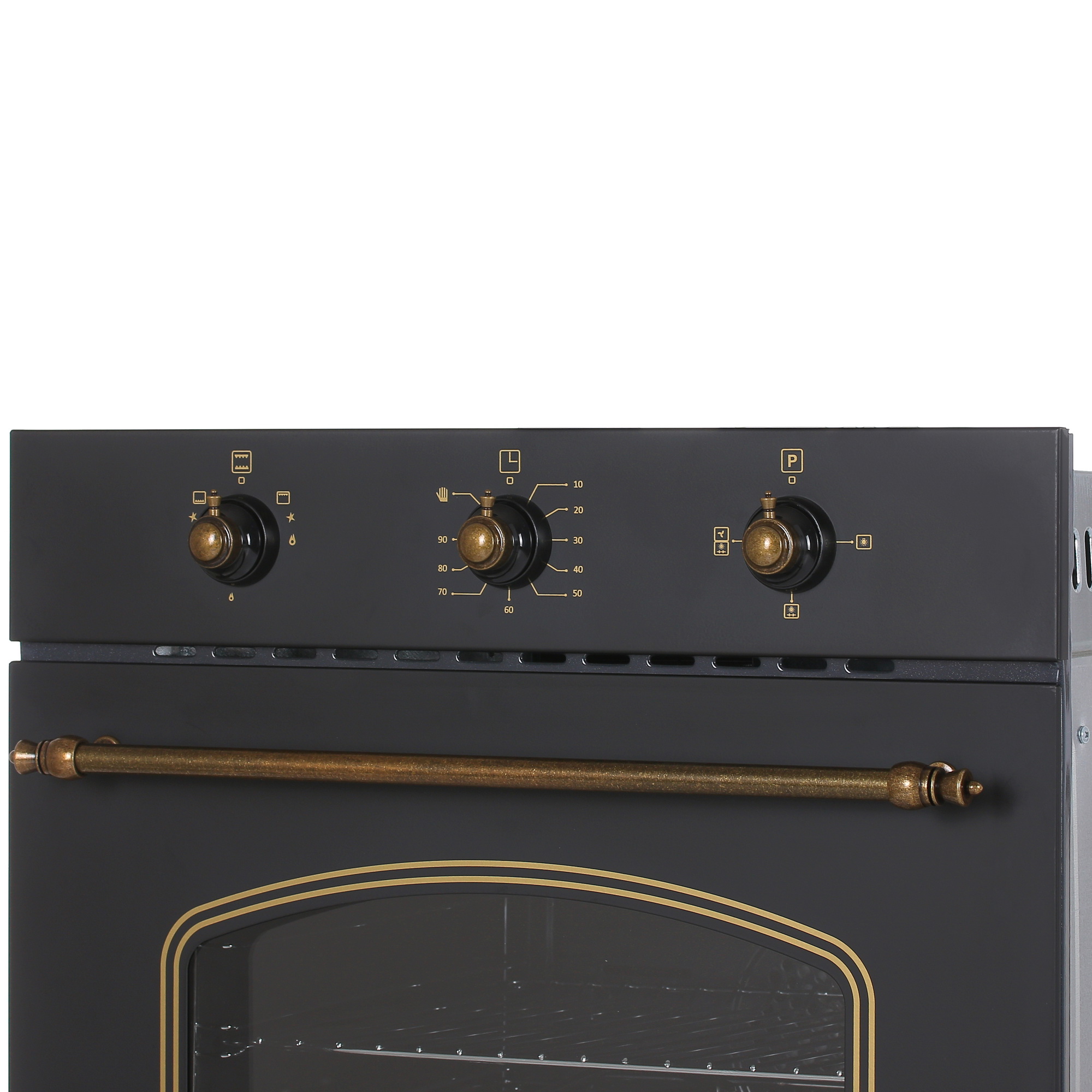 8167765 Газовый духовой шкаф MBS DG-607BL STDN-0042925 - Вид №3