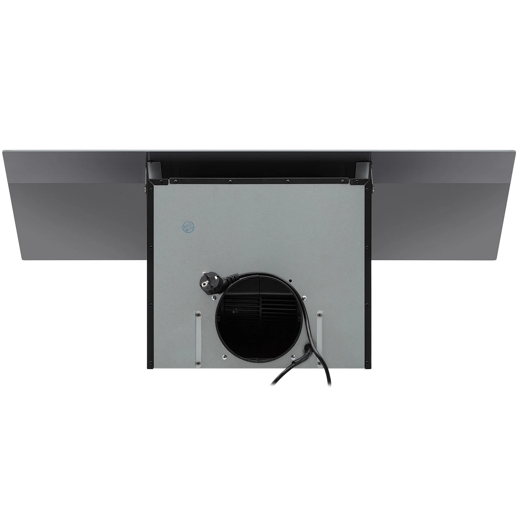 9214333 Вытяжка наклонная KRONA KRISTEN A 900 black S черный/серебристый KRONA1 STDN-0011305 - Вид №6