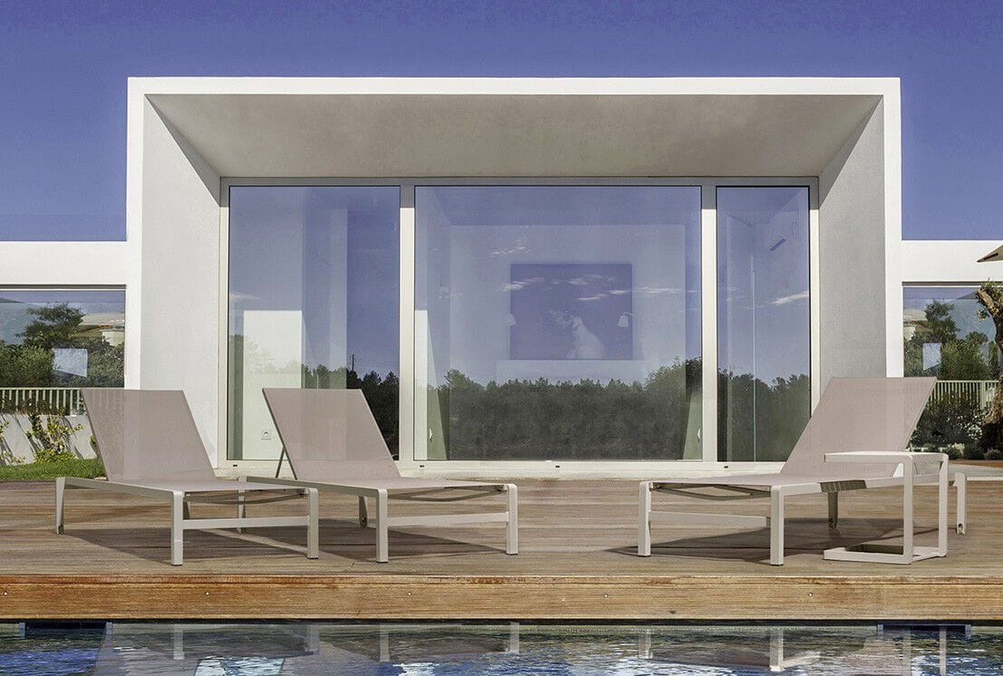 Алюминиевый квадратный садовый стол BIZZOTTO Konnor ARCH-00043099 - Вид №13