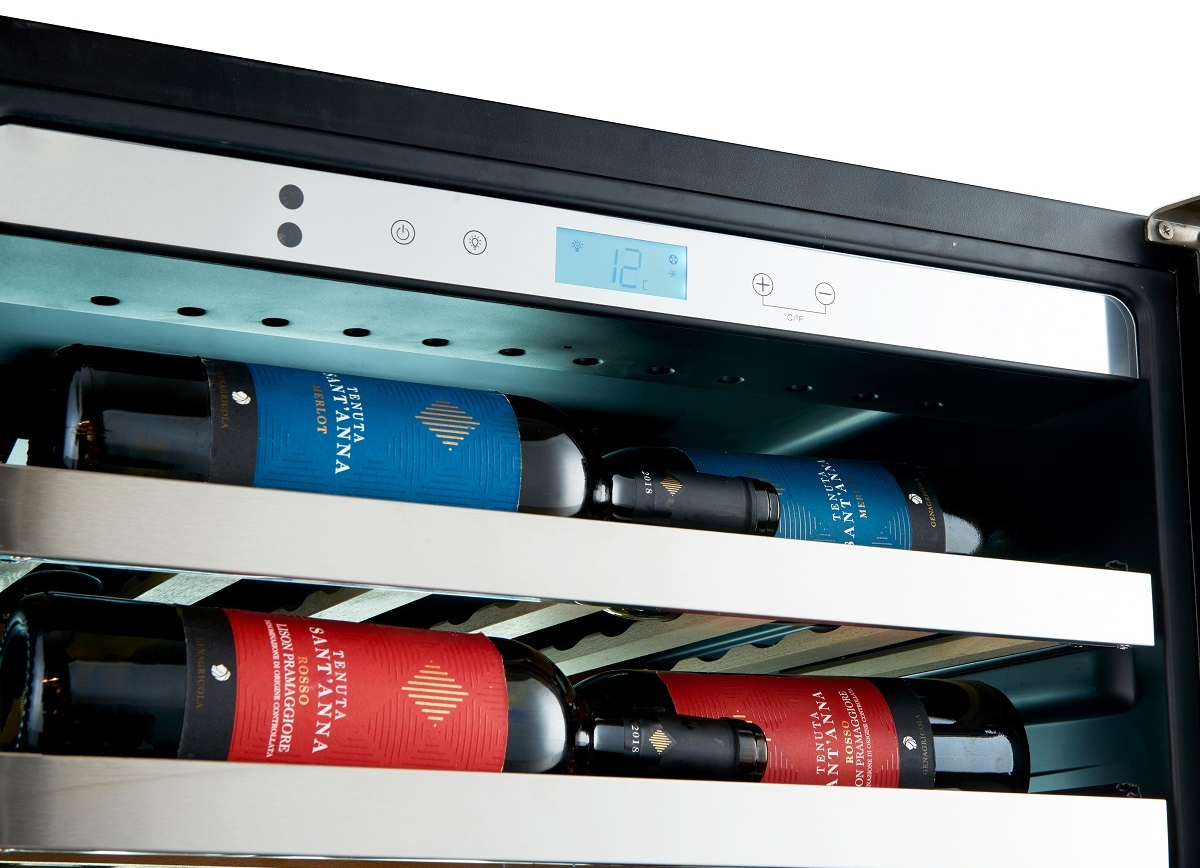 9189163 Винный шкаф Cavanova CV102-1TL серебристый STDN-0028242 - Вид №19