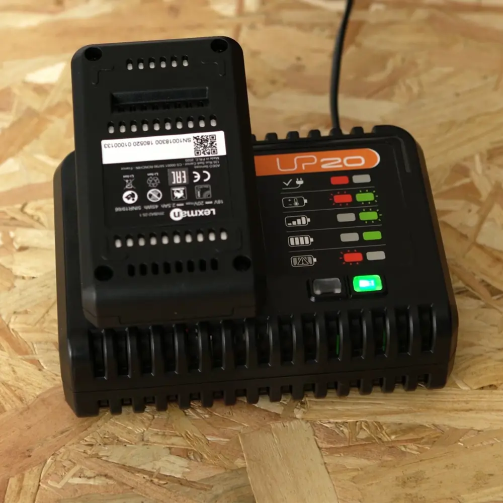 Комплект для зарядки аккумуляторов Lexman 20 В Li-ion, 1x2.5 Ач STLM-2204759 - Вид №8