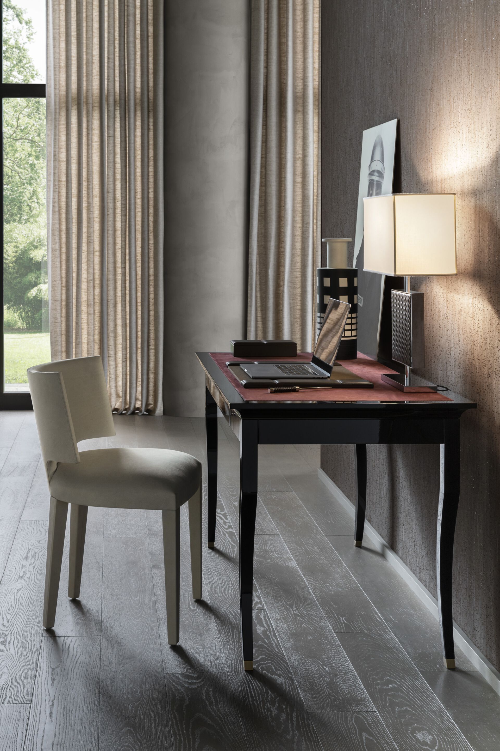 Письменный стол из бука OAK маршруты ARCH-00033552 - Вид №1