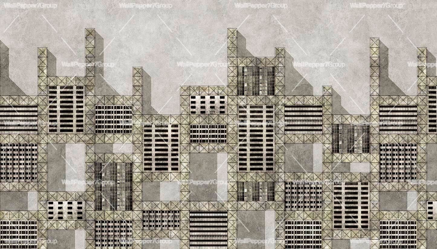 Обои moderna industrial, ПВХ бесплатно, ЭКО, моющиеся WallPepper Online SELECTION ARCH-00015203