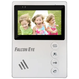 91390386 Монитор видеодомофона Falcon Eye Vista 4.3" цвет белый STLM-1408145