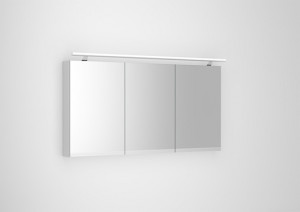 9442805201 IDO Reflect Top зеркальный шкаф с подсветкой, три дверцы, белый, 560 мм