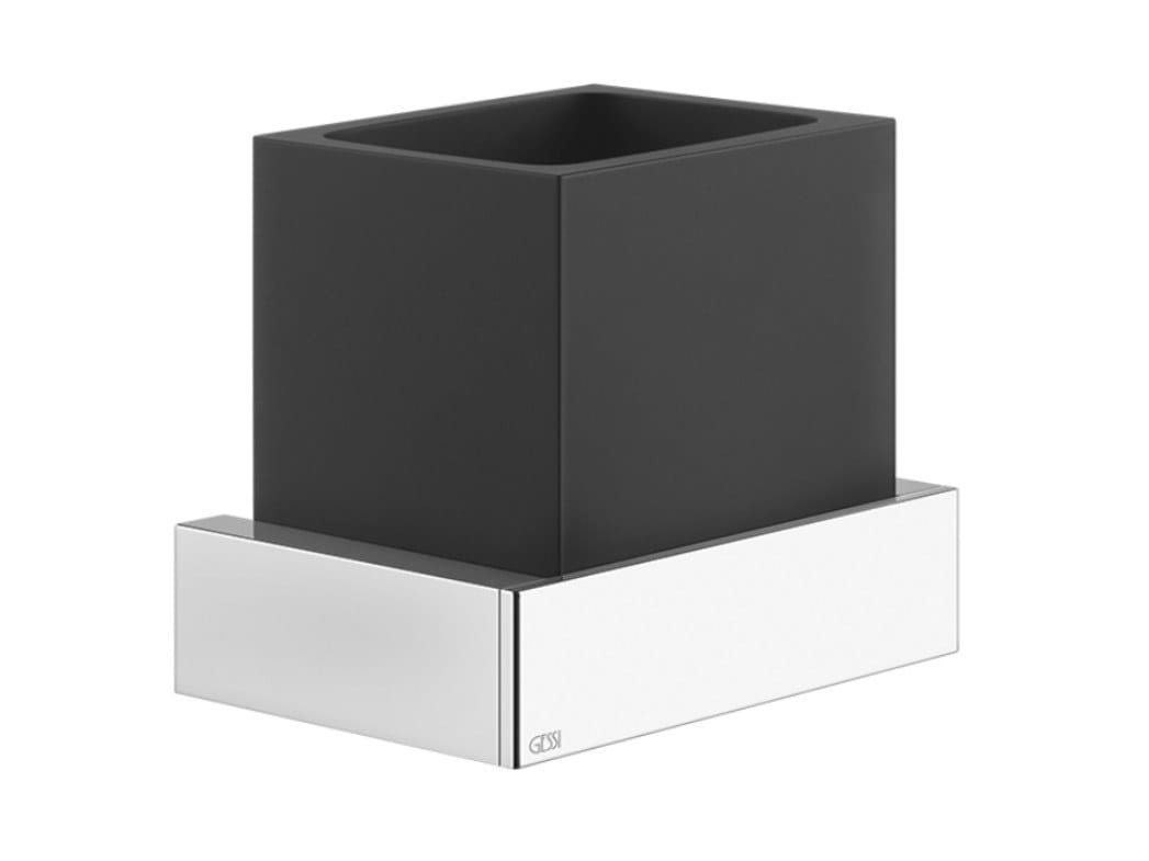 Настенный держатель зубной щетки из смолы и латуни Gessi прямоугольник ARCH-00085170 - Вид №1