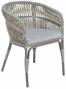 cbdesign Садовый стул из полиэтилена с подлокотниками Aruba N301n2